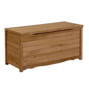 Giocattolo in legno cassa legno capannone portagioia esterno scatola portaoggetti <span class=keywords><strong>giardino</strong></span> cuscino <span class=keywords><strong>contenitore</strong></span> patio marrone - Product Image 4