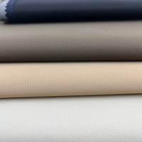 Tissu en tricot interlock en polyester spandex bien extensible pour doudounes et parachute matériau PU anti-moisissure