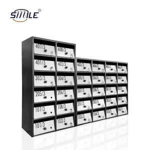 SMILETECH Mailbox Smart clock piccole cassette postali metallo Mailbox servizio di giornali per ufficio