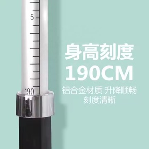 เครื่องวัดส่วนสูงแบบเคลื่อนที่ RGZ 160 รับน้ำหนักได้ 160 กก. สำหรับเด็กและผู้ใหญ่ พร้อมเครื่องชั่งน้ำหนัก 812 ไม้บรรทัดวัดส่วนสูง 812 - Product Image 6
