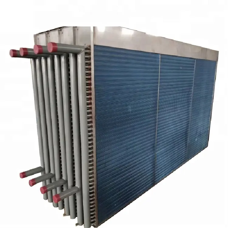 Steam To Glycol Heat Exchanger Heat Exchanger Stainless Coil For Poultry Processing
