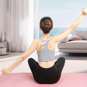 Banda de Resistencia para Yoga en Forma de 8, para Estiramiento Muscular, Belleza de Hombros y Espalda, Cuerda de Tensión Portátil - Product Image 6