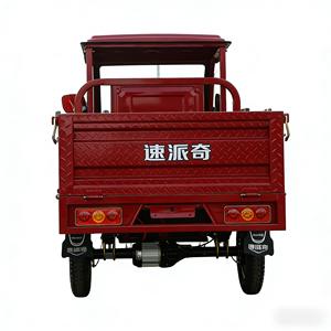 Tricycle électrique de fret Xinhaoze, directement de l'usine, 1000W 60V, carrosserie ouverte, 30km/h, autonomie 70-90km, 2 passagers, design personnalisable - Product Image 5