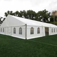 Grand chapiteau de tente en toile de mariage d'hiver 20x40m pour exposition de voitures