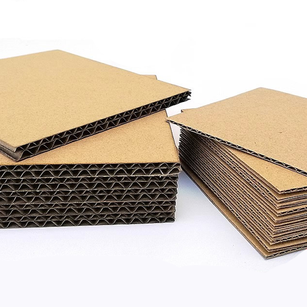 Honeycomb Cardboard 4mm Recycling and Custom High Strength Corrugated Board Reuseable Corrugated Kraft Paper for Box Packaging