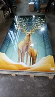 Feuille de marbre en PVC 3D 3 mm, panneau UV léger, feuilles de marbre en PVC, panneau mural en marbre UV, panneaux muraux modernes pour hôtel