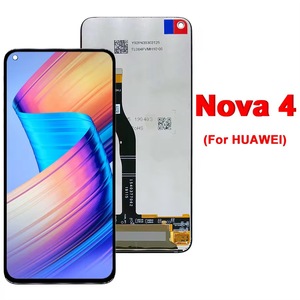 Rakitan Digitizer sentuh layar tampilan <span class=keywords><strong>LCD</strong></span>, VCE-AL00 Huawei Nova <span class=keywords><strong>4</strong></span> V20 cocok dengan Untuk Huawei Honor View 20 - Product Image 1