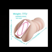 Poupée de masturbation réaliste 3D à double canal pour homme, version féminine mature, modèle Airplane Cup, articles pour adultes