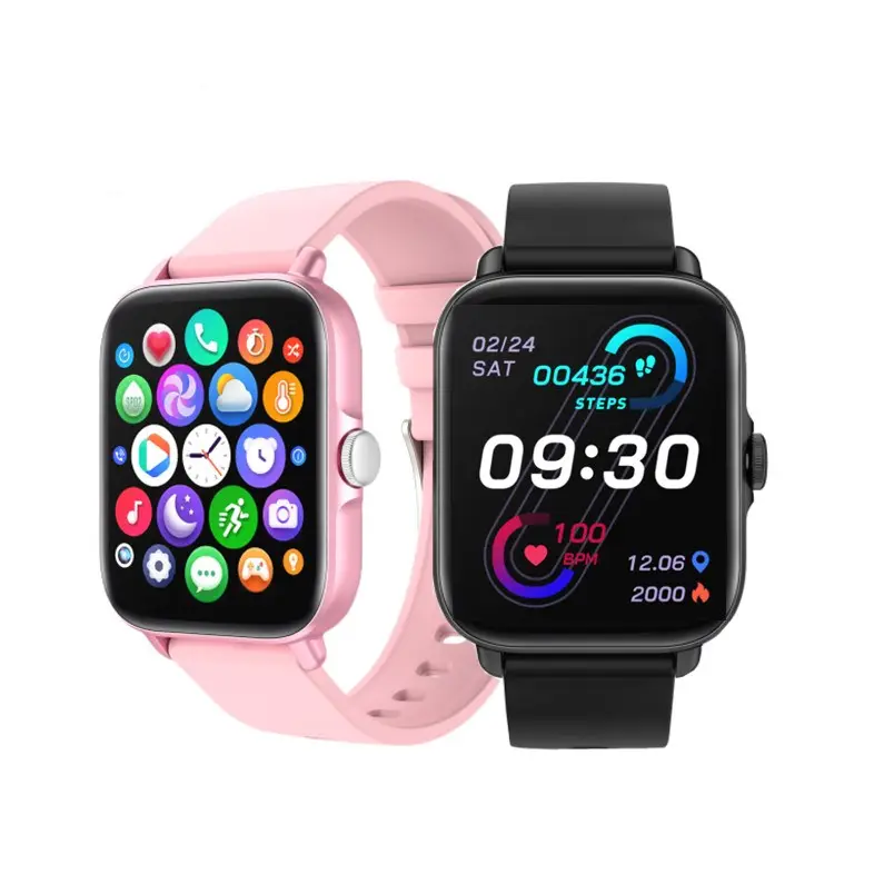 Y22 Smart Watch Y20 GT, 1.7inch 240*280 HD Screen Dial Answer Call Messages Push Heart Rate Blood Oxygen Monitoring Smartwatch