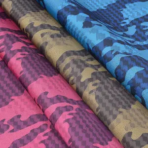Fábrica de 900d guzhi nylon impressão camuflada, à prova d' água, tecido oxford para bolsa, uso externo, mochila, tecido