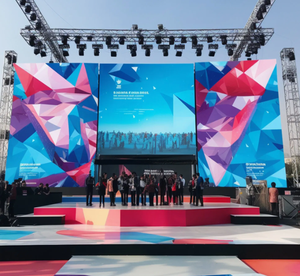 outdoor P2.6 LED Video <b>Wall</b> Aluminum Alloy Stacking Display <b>Screen</b> - Product Image 4