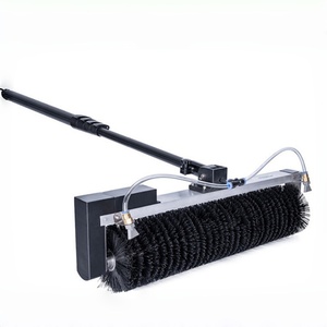 <span class=keywords><strong>Brosse</strong></span> de <span class=keywords><strong>nettoyage</strong></span> télescopique <span class=keywords><strong>pour</strong></span> panneaux solaires en alliage d'aluminium avec moteur sans balais de 120 W et poils en PBT <span class=keywords><strong>pour</strong></span> l'entretien des panneaux solaires sur <span class=keywords><strong>toiture</strong></span> - Product Image 1