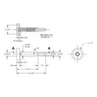 Connecteurs Pogopin SMT plaqués or personnalisés pour PCB, broches de contact à ressort en cuivre 8 mm