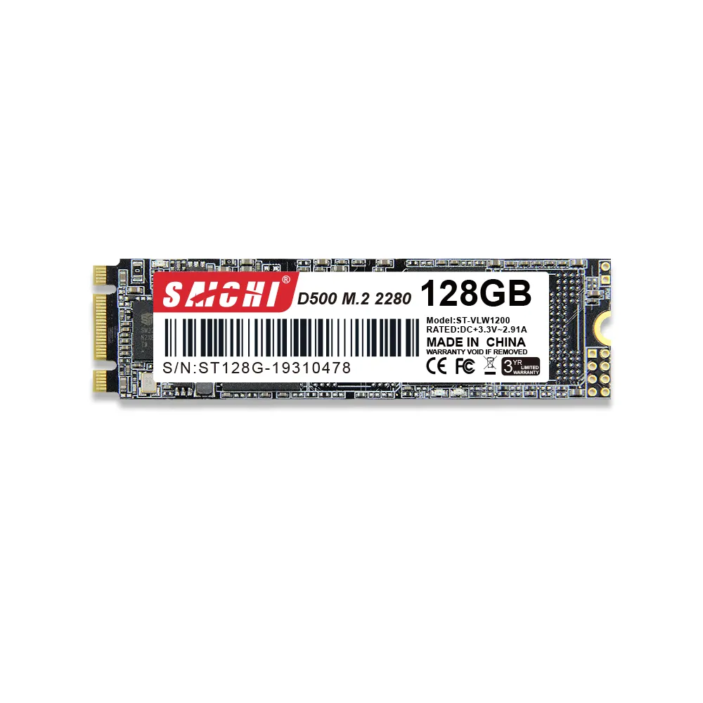 Venda completa preço barato m2 128gb ngff ssd disco rígido