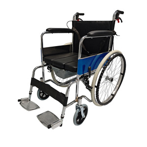 Silla de Ruedas Manual Ligera con Freno en U, Plegable, para Personas Mayores y con Discapacidad, Ayuda para la Movilidad - Product Image 3
