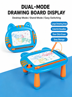 Tableau magnétique à thème animalier pour peinture et graffiti, adapté aux enfants de 2 à 3 ans, pour leur table de dessin