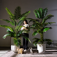 Grande plante de palmier artificielle d'intérieur en pot pour la décoration du balcon, du salon, du bureau - Moderne et de haute qualité