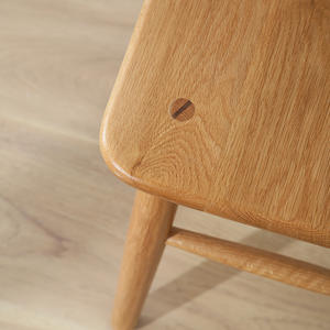 Solid Wood Square <b>Stool</b> Cherry Wood Durable Low <b>Stool</b> For Dining Room Adult Use - Product Image 2