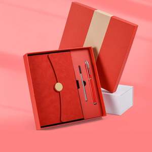 2024 Hot Selling Low Price Items Product Corporate Promotional Business Office Gift Set <b>Notebook</b> Pen <b>Refill</b> Gift Set - Product Image 2