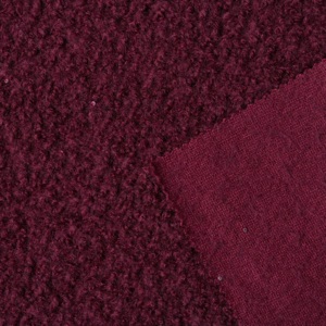 26 27 New Style in Stock Cheap Price Fast Delivery Soft With Shinning Sequin Cherry <strong>Red</strong> <strong>Wool</strong> Blended Fabric for Dress Suit Coat - Product Image 6