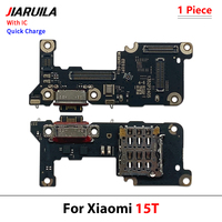 40% de Descuento en Placa de Puerto de Carga de Repuesto para Xiaomi 15T 15 Pro, Conector de Carga Flexible para Teléfono Móvil, Cables Flexibles, Descuento por Volumen