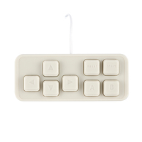 Mini Console de Jeu Rétro Portable en Forme d'Ordinateur de 2 Pouces pour Enfants, 240 Jeux Vidéo Rétro, Lecteur de Jeu Électronique avec Connexion Filaire