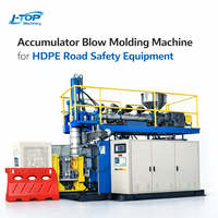 Machine de soufflage automatique à grande vitesse pour la fabrication de cônes de signalisation en plastique, de barrières routières remplissables d'eau et de poteaux de sécurité