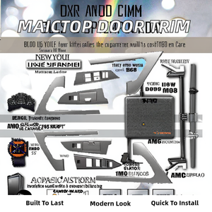 ชุดแต่งภายในพลาสติกหรูหรา MAICTOP สำหรับรถยนต์แลนด์ครุยเซอร์ 200 (FJ200/LC200) ปี 2016-2022 รุ่น MT-200-18 - Product Image 2