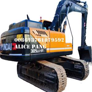 korean used hyundai 305 crawler excavator 305LC-9T secondhand excavator for sale - Product Image 1