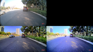 กล้องพาโนรามา <span class=keywords><strong>360</strong></span> องศา DUDUAUTO กล้องมองภาพรอบทิศทางสำหรับหน้าจอวิทยุในรถยนต์ รุ่น Sony 2031 ความละเอียดสูง 1080P - Product Image 3