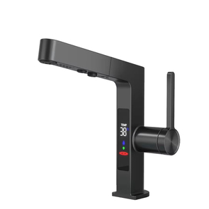 Hiện Đại Duy nhất-lỗ gắn kỹ thuật số lưu vực vòi cổ điển nóng lạnh <span class=keywords><strong>Mixer</strong></span> phòng tắm <span class=keywords><strong>tap</strong></span> với gốm cho phòng tắm - Product Image 1