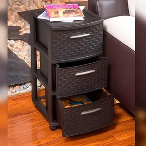 Cajonera de plastico organizador 3 cajones Ratan MQ - Product Image 2
