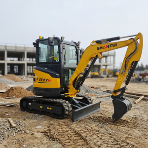 Vente Flash : Mini-Excavatrice Hydraulique Compacte SE27SR de 2,7 Tonnes, Haute Performance et Fiable, Fourniture Directe d'Usine - Product Image 1