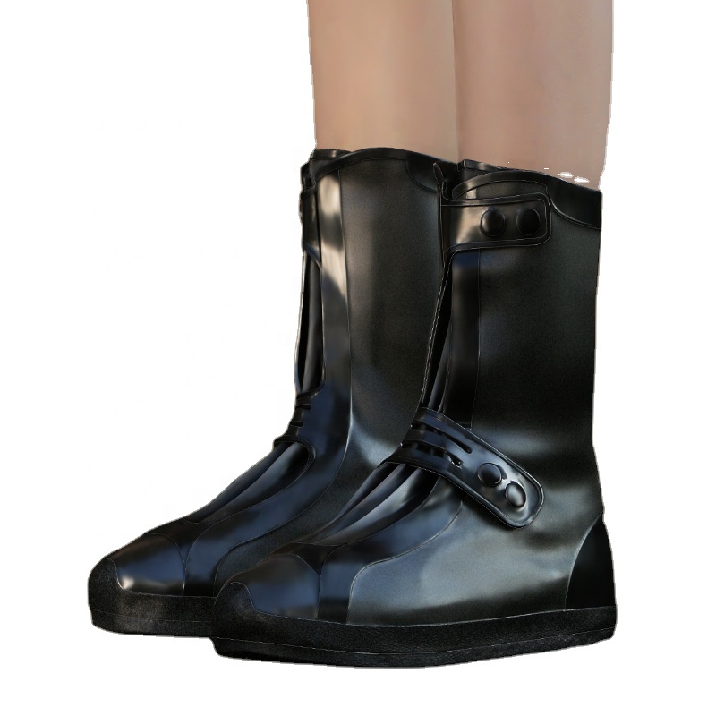 Водонепроницаемые погода; Износостойкая Нескользящая утолщенное дно непромокаемые Велоспорт водонепроницаемой крышкой из водонепроницаемого материала; Нескользящие водонепроницаемые женские резиновые сапоги