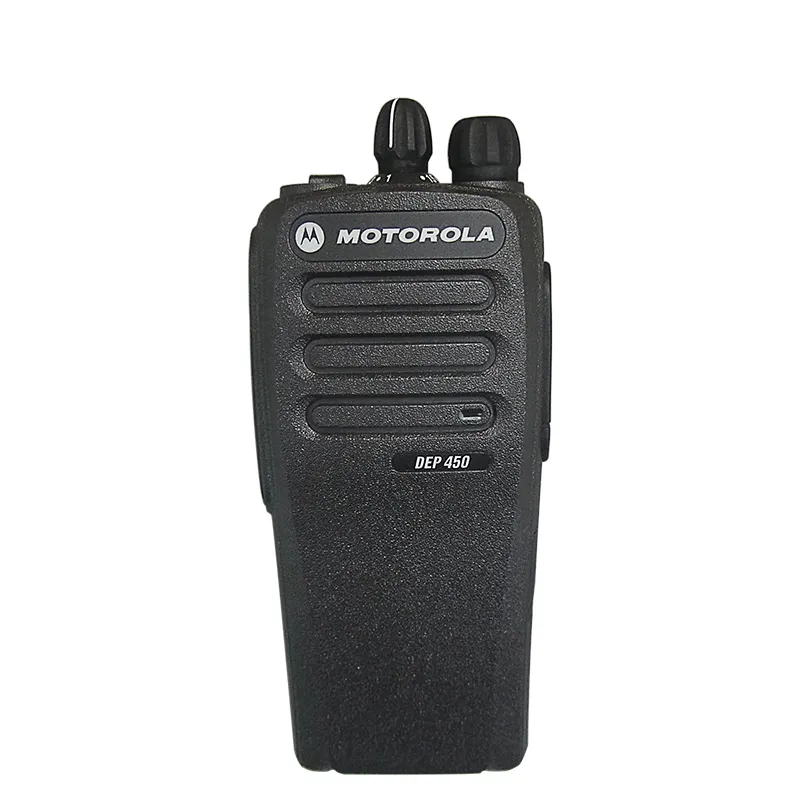Hot selling for Motorola UHF VHF walkie talkie DEP450 UHF Handheld Digital intercom VHF two way radio