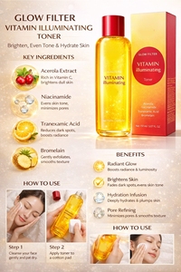 Aceite Refinador de Piel con Niacinamida, Extra Iluminador, Hidratante y Calmante para Piel Sensible, Marca Privada Personalizada - Product Image 6