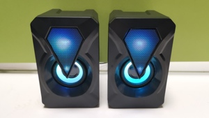 Loa Siêu Trầm Di Động USB To Hơn 2.0 Cho Game Thủ Loa Có Đèn Nền LED Nhiều Màu RGB Chơi Game Cho Máy Tính Bảng - Product Image 2