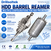 2026 Drillsoltek Alésoir de forage de type canon pour outil HDD, destiné aux projets de forage sans tranchée de pipelines et de traversées de services