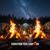 Flammes Colorées pour Feux de Camp et Brasiers Magiques Mystiques 15g 25g 30g pour Toutes les Célébrations Festives