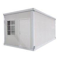 Achat pas cher Mini Petite Cabine Maisons Panneau Préfabriqué Modulaire Minuscule Pliable 20 pieds 40 pieds Conteneur D'expédition Maisons Prêt à Expédier Avec Wh