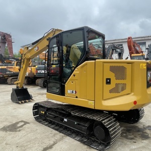 Mini-excavatrice CAT 307.5 d'occasion, excavatrice sur chenilles hydraulique de 8 tonnes, machine de construction compacte - Product Image 2