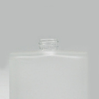 Parfum de voyage givré bouchon à vis d'origine parfum chimique vide 30ml 50ml 100ml flacon pulvérisateur personnalisé sexy avec bec verseur