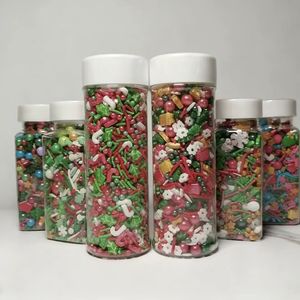 Noël Cuisson Gâteau Décoration <span class=keywords><strong>Bonbons</strong></span> Mixte Flocon De Neige Canne Couleur Aiguille Perle Rouge Feuille Verte Pain D'épice <span class=keywords><strong>Maison</strong></span> - Product Image 1