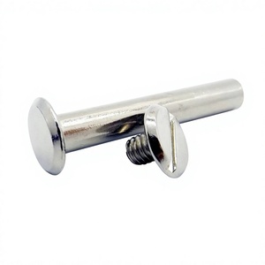 Metal Bolt Male Female Account Book Screw Binding Nail Chicago Screw - Product Image 3