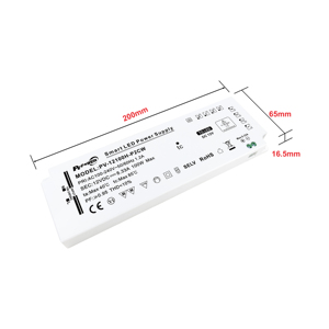 Controlador de Iluminación LED para Gabinete de 100W, Alto Factor de Potencia >0.95, Transformador de CA 100-240V a CC 12V 24V, IP20, CV, Fuente de Alimentación LED Interior de Salida Única - Product Image 2