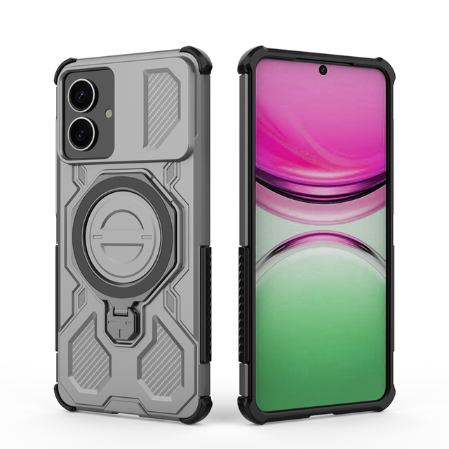 For Samsung Galaxy S26/S26 Ultra/A07/A17/A36/A26 Wireless Charge Heavy Duty case Phone Cover with Stand