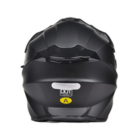 Casque de moto tout-terrain léger et confortable en ABS, casque intégral pour moto, casque de motocross
