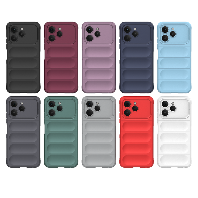 Magic Shield Mobile Phone case For Tecno Spark 40 4G/5G Spark 40 Pro 4G/5G soft tpu Shockproof Silicone Phone Case