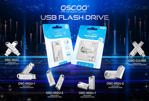Oscoo USB Đĩa 2.0 Kim Loại trường hợp 8GB 16GB 32GB tốc độ nhanh Memoria ổ đĩa USB 64GB Pendrive <span class=keywords><strong>CLE</strong></span> USB ổ đĩa flash tiện ích - Product Image 5