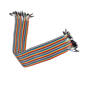 OKY0074 Câbles de liaison 40 broches 40 cm Mâle-Femelle sans soudure pour prototypage de circuits imprimés et électronique DIY - Product Image 5